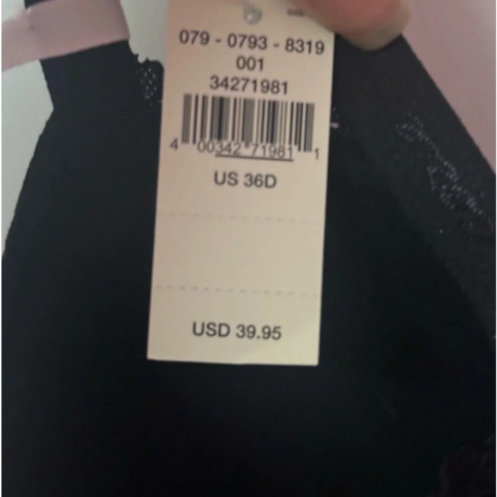 NWT AERIE REAL HAPPY DEMI LIGHTLY LINED LACE BRA - Picture 6 of 10